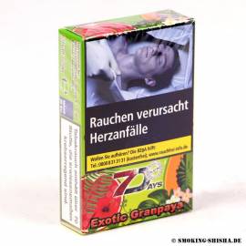 7 Days Platin Tabak Exotic Granpaya 25g