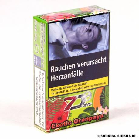 7 Days Platin Tabak Granpaya 25g
