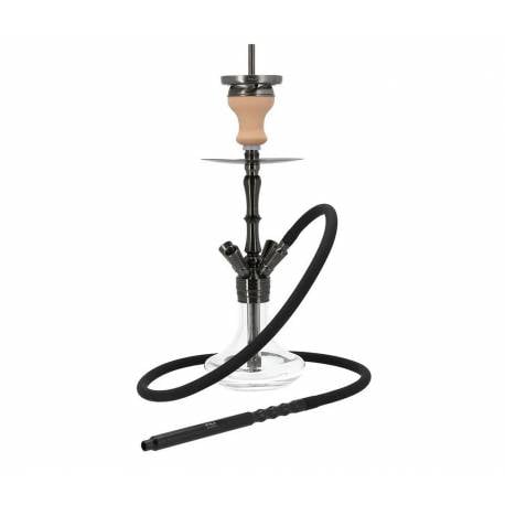 INVI Paradox Edelstahl Gun Metal Clear 1-Schlauch