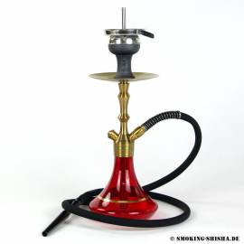 Aladin Shisha MVP 360 Gold Edition Red