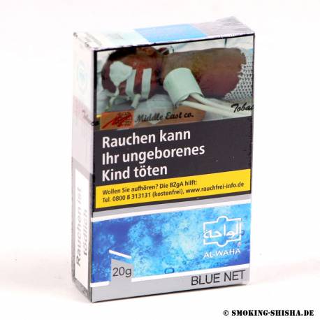 Al Waha Tabak Blue Net 20g