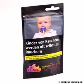 True Cloudz Tabak Passion Granate 25g