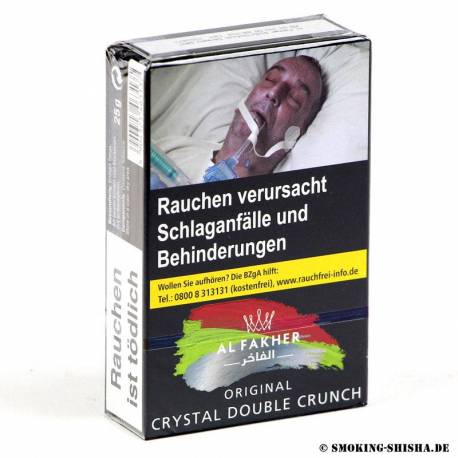 Al Fakher Tabak Crystal Double Crunch 25g
