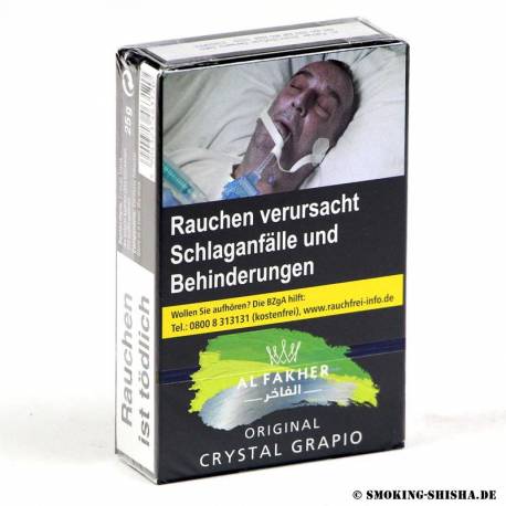 Al Fakher Tabak Crystal Grapio 25g