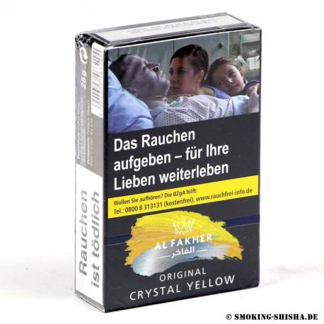 Al Fakher Tabak Crystal Yellow 25g