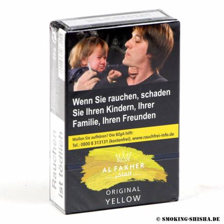 Al Fakher Tabak Yellow 25g