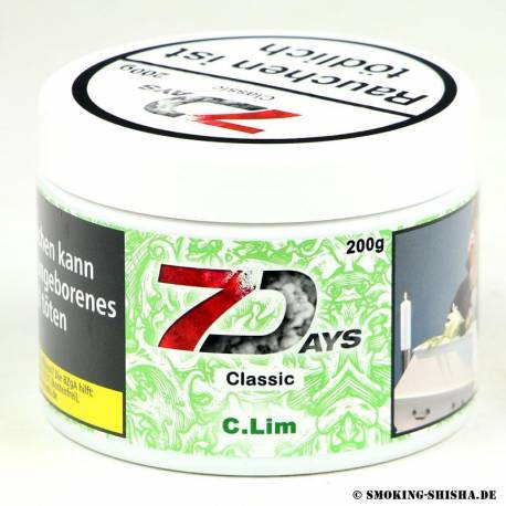 7 Days Classic Tabak  Cold Lim 200g