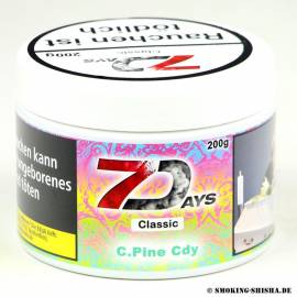 7 Days Classic Tabak Cold Pine Candy 200g