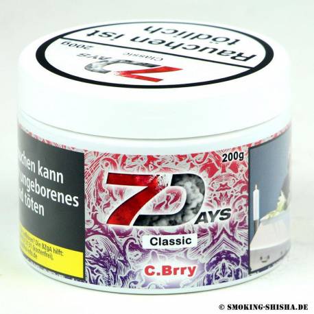 7 Days Classic Tabak Cold Berr 200g