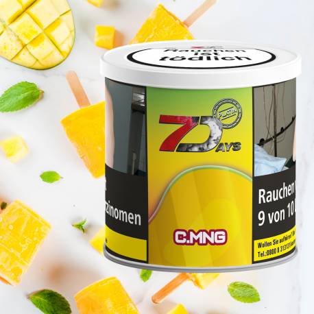 7 Days Platin Tabak Cold MNG 200g