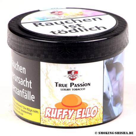 True Passion Tabak Ruffy Ello 200g Neu!