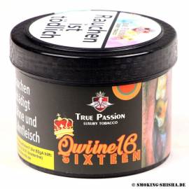 True Passion Tabak Qwiine Sixteen 200g Neu!