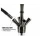 INVI Paradox Edelstahl Gun Metal Clear 1-Schlauch