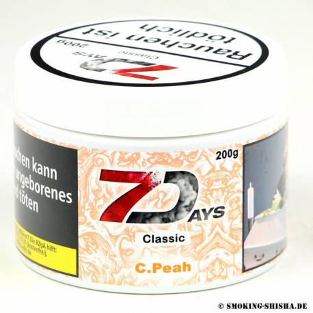 7 Days Classic Tabak Cold Peah 200g