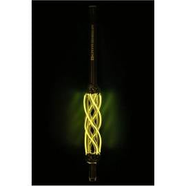 Kaya Curly Coil Glasmundstück Gelb