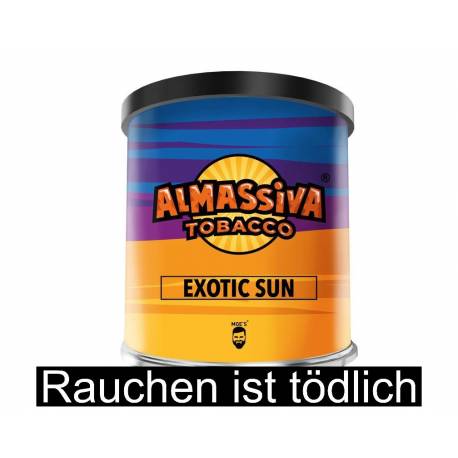 AlMassiva Tabak Exotic Sun 200g Neu!